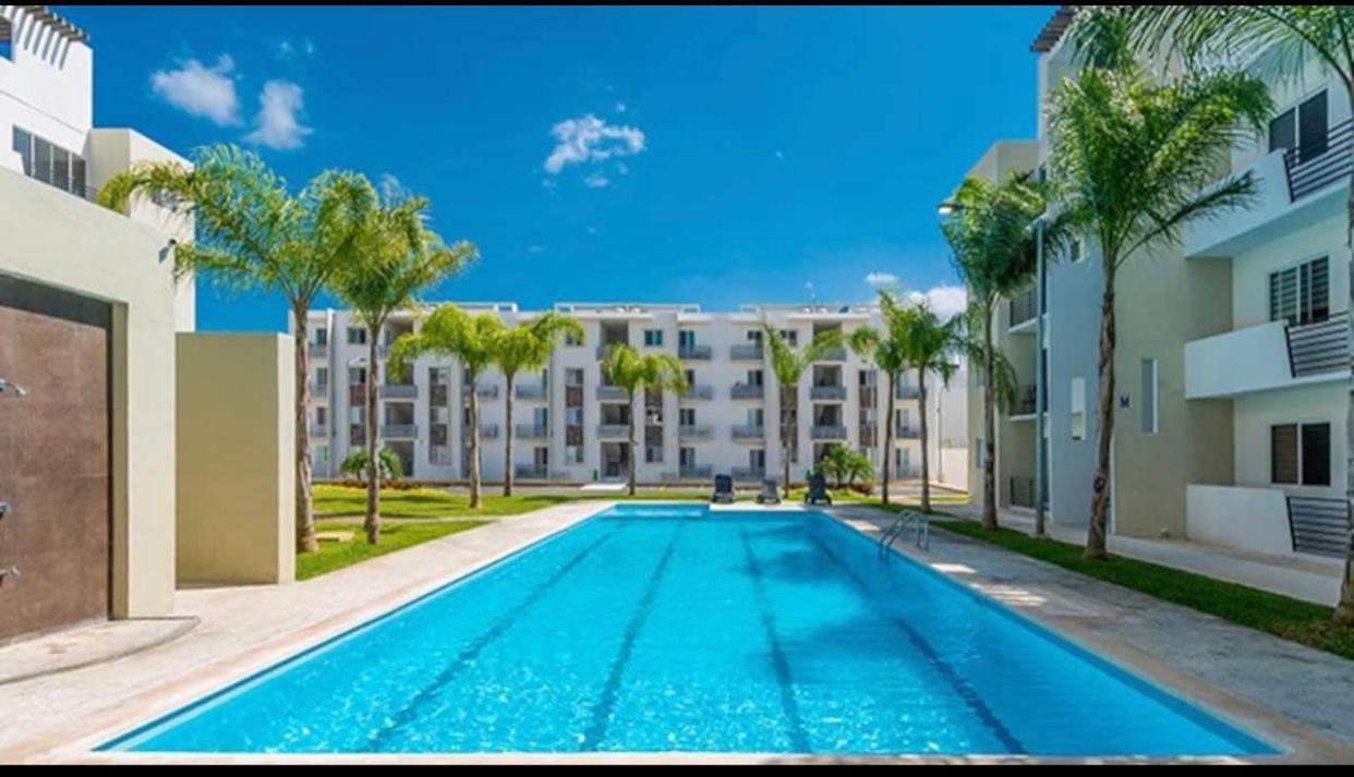 Departamento Serendipia Playa del Carmen Buitenkant foto