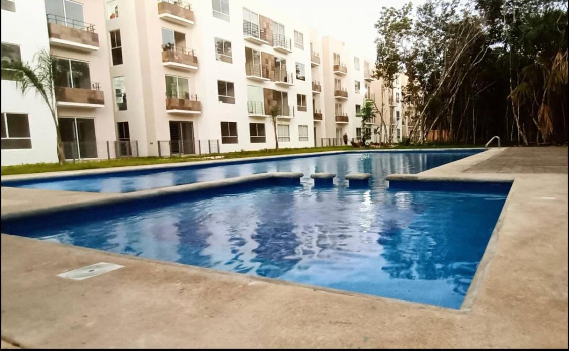 Departamento Serendipia Playa del Carmen Buitenkant foto